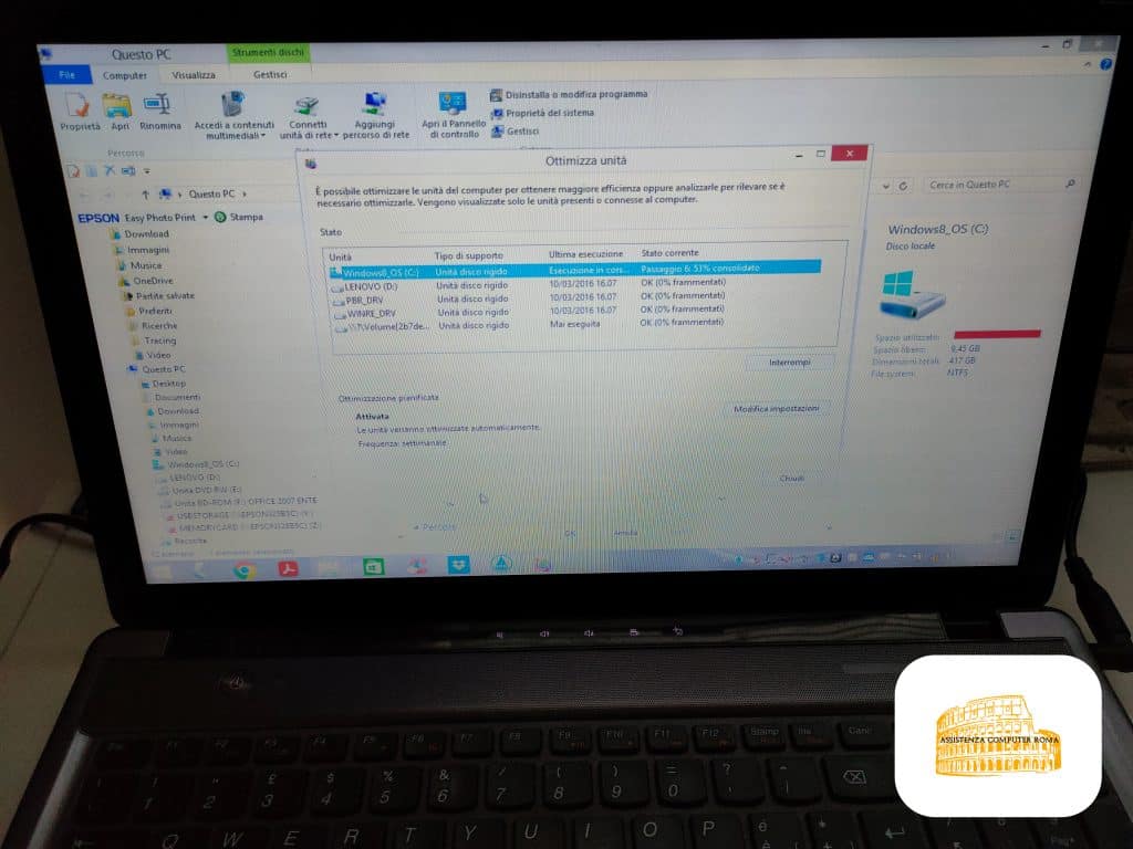 Sostituzione Hard Disk