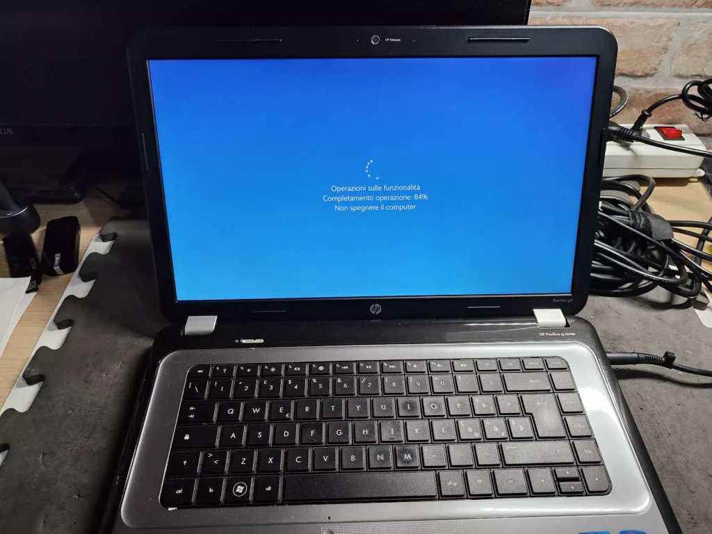 HP Aggiornamento Windows 1o