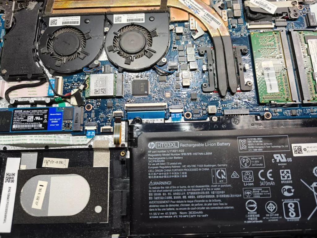 Check Notebook HP
